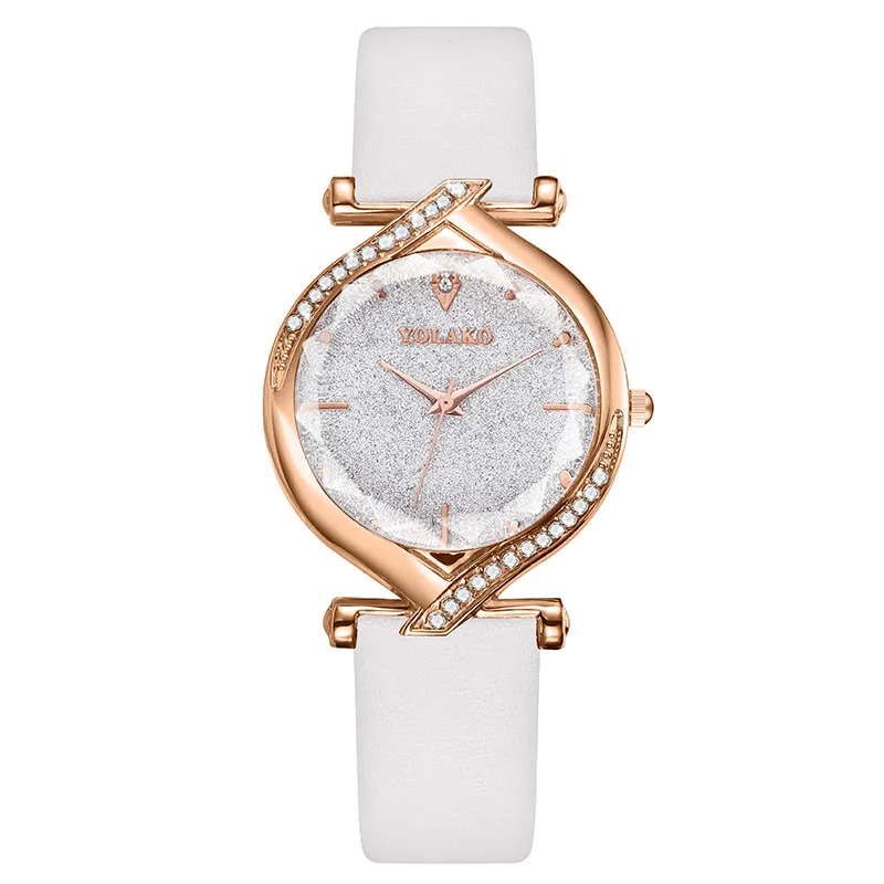 

Women Watches Luxury Fashion Brand Geometric Surface Design Ladies Quart Watch Casual Black Female Leather Bracelet Wristwatches