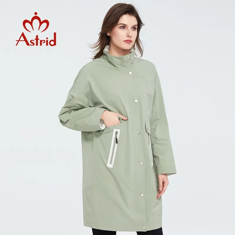 Astrid/весеннее Новое поступление модный женский плащ высокое качество городская