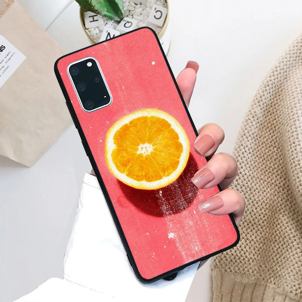 

For Samsung Galaxy Fruit Soft TPU Black Border Samsung Galaxy Case