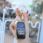 Чехол для автомобильного ключа из ТПУ, чехол с полной защитой для Toyota Crown Highlander New Camry RAV4 Hilux Innova Fortuner Carola Leling Prado 2020