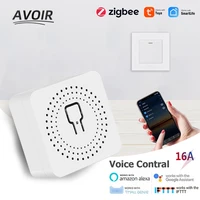 avoir zigbee 3 0 smart wifi wireless moudle tuya smart home automation wall light switch 2way control work for alexa google home