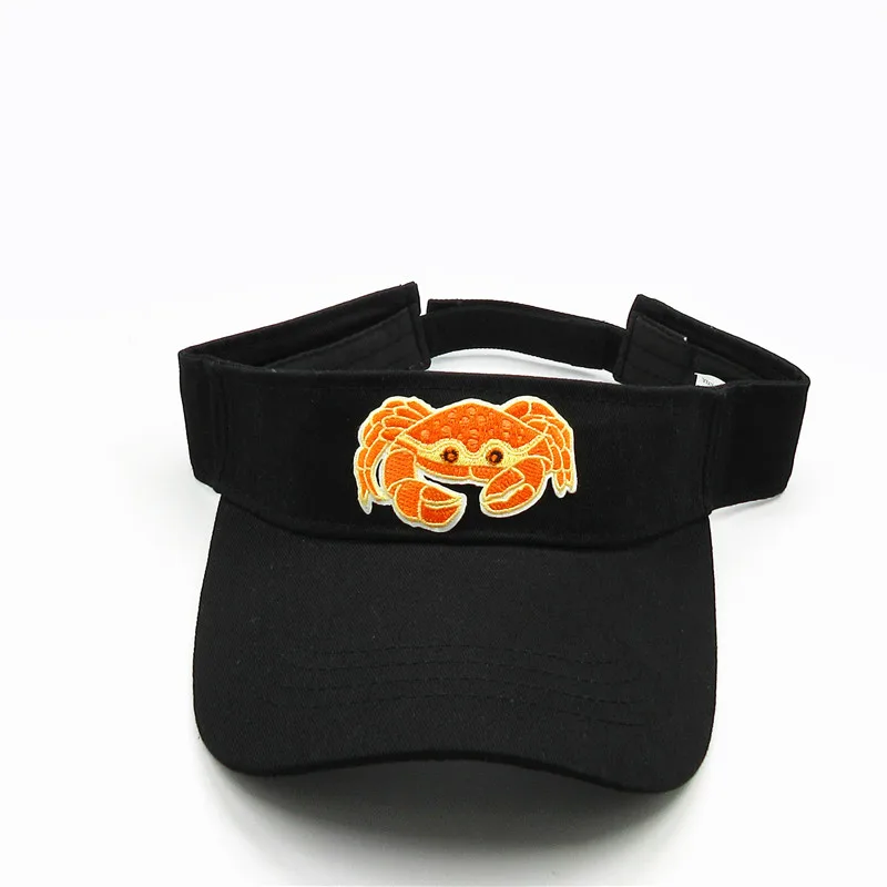 LDSLYJR Краб вышивка солнцезащитный козырек Бейсбол Кепки Регулируемый бейсболка