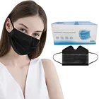 50 шт Анти-туман фильтр маски одноразовые маски для лица 3-слойные фанерные Однотонная одежда одноразовая маска для лица аэродинамическим способом из расплава tapabocas маска Тканевая лица #50