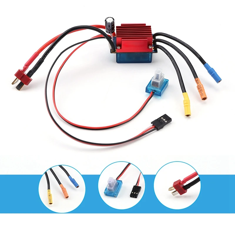 RC Running 35A Brushless ESC Electric Speed Control With 20Kg Waterproof High Torque Digital Servo Metal Gear | Игрушки и хобби
