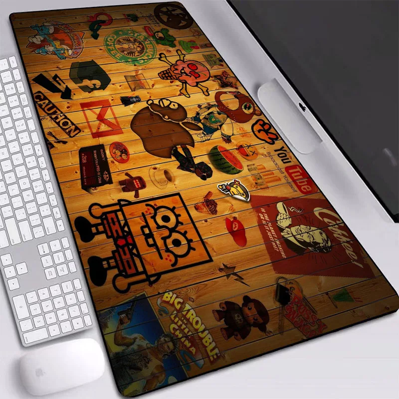 Изготовленный на заказ логотип коврик для мыши XL XXL большие натуральный каучук