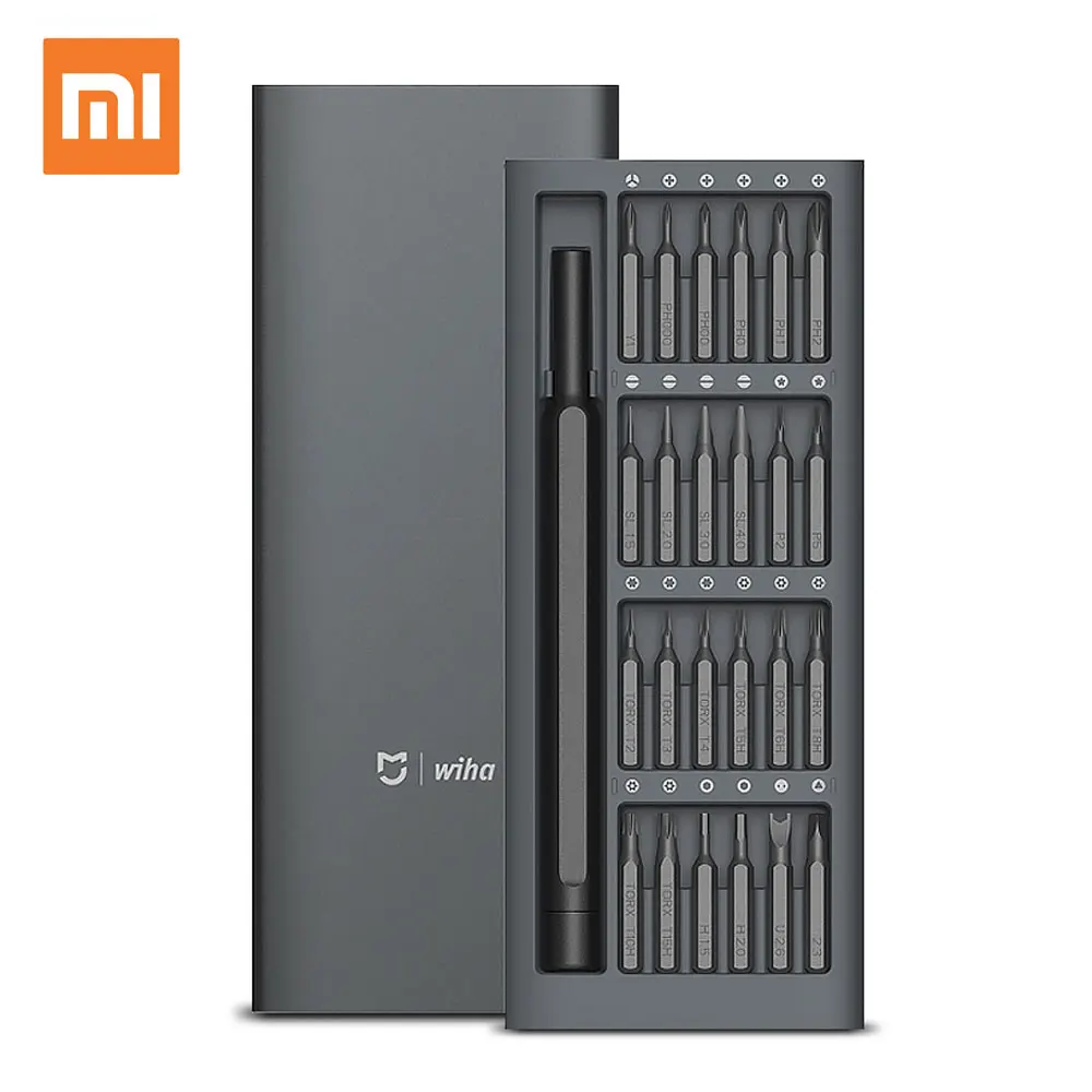 Набор точных отверток Xiaomi Mijia Wiha 24 в 1 60HRC магнитные биты домашний набор DIY