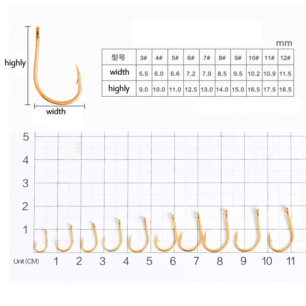 

600pcs Carp Fishing Bait Sharpened Ultrapoint High Efficiency Fish Hooks High Quality High Carbon Steel Fishhooks