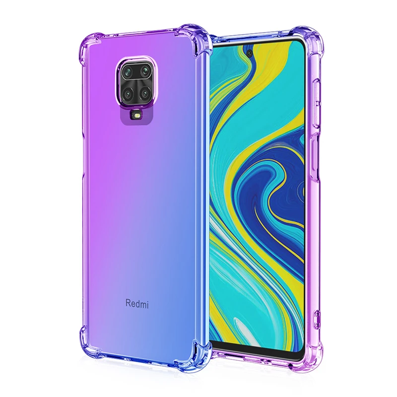 Противоскользящий чехол из ТПУ для Xiaiomi Redmi Note 9 Pro 9S Max 8T 8 8A 7 7A 6 5 K30 K20 | Мобильные