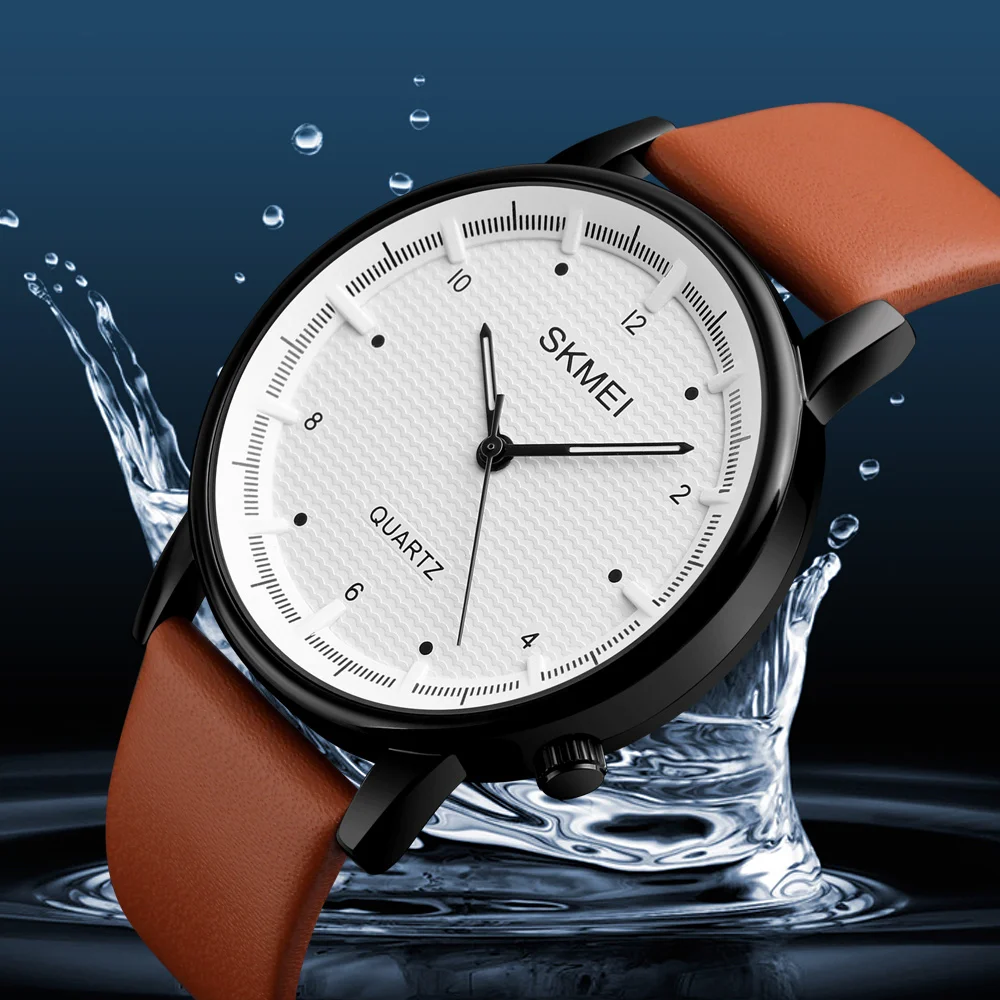 

Business Watches Mens Fashion Quartz Wristwatches Casual SimpleWatch Relogio Masculino 3Bar Waterproof