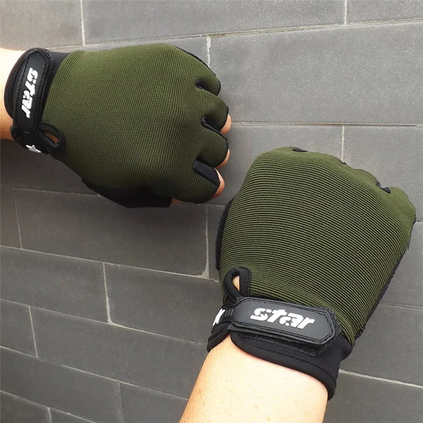Bike Gloves Half Finger Como Slip Tactical Fitness Sport Glove Riding MTB Bicycle Cycling For Men Women | Аксессуары для одежды