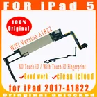 Оригинальная версия A1822 с Wi-Fi и iOS, основная Логическая плата для iPad 5, 2017, 9,7 дюйма, основная плата 32 ГБ64 Гб128 ГБ, бесплатный iCloud Logic Main