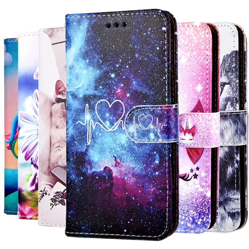 

Leather Flip Wallet Case For Samsung Galaxy S3 S4 S5 S6 S7 Edge S8 S9 S10 Plus S21 S20 Ultra FE Plus Note 3 4 5 8 9 Phone Cover