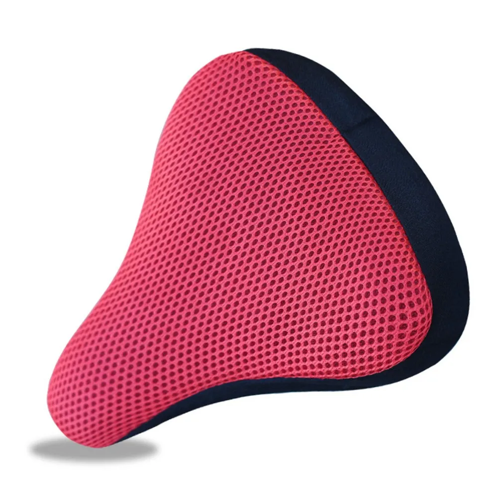 

Bicycle Comfort 3D Thick Breathable Mesh Fabric Seat Saddle High-End Cushion Cover Soft Bike Seat Cover Good Quality 20*23cm
