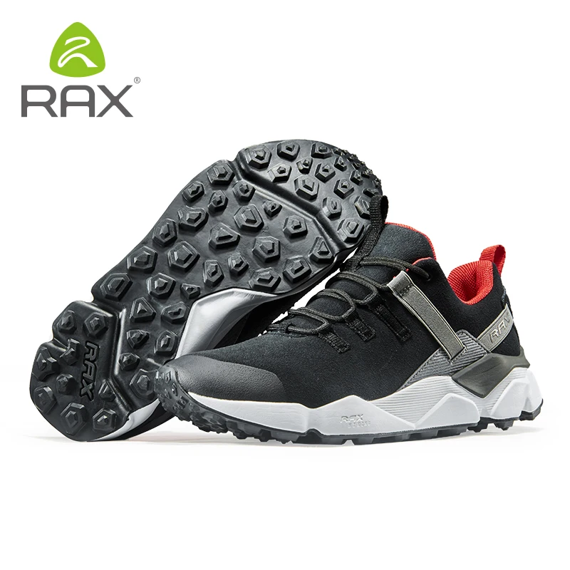 Rax 2018 Зимние новые кроссовки для бега мужские уличные противоскользящие теплые
