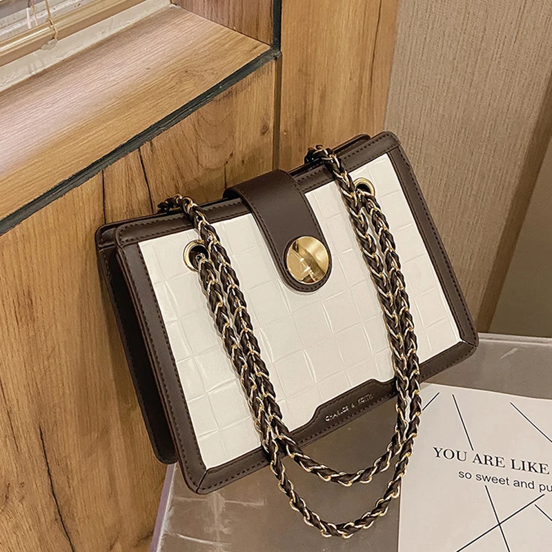 Модные сумки через плечо из искусственной кожи для женщин 2020 дизайнерские