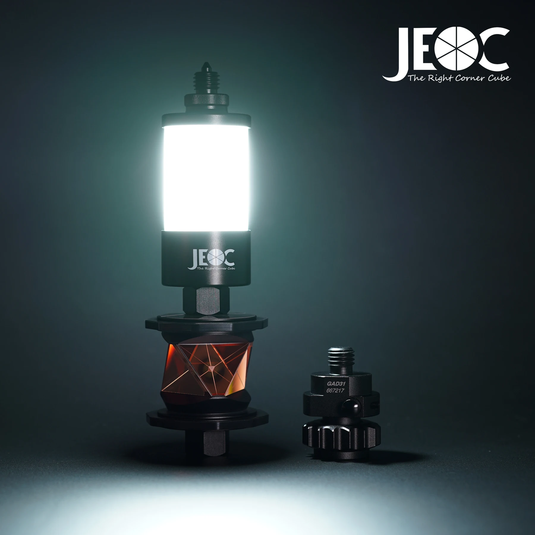 

JEOC MPR122 GAD31, 360 градусов Призма w светодиодный маячок, для общей станции Leica
