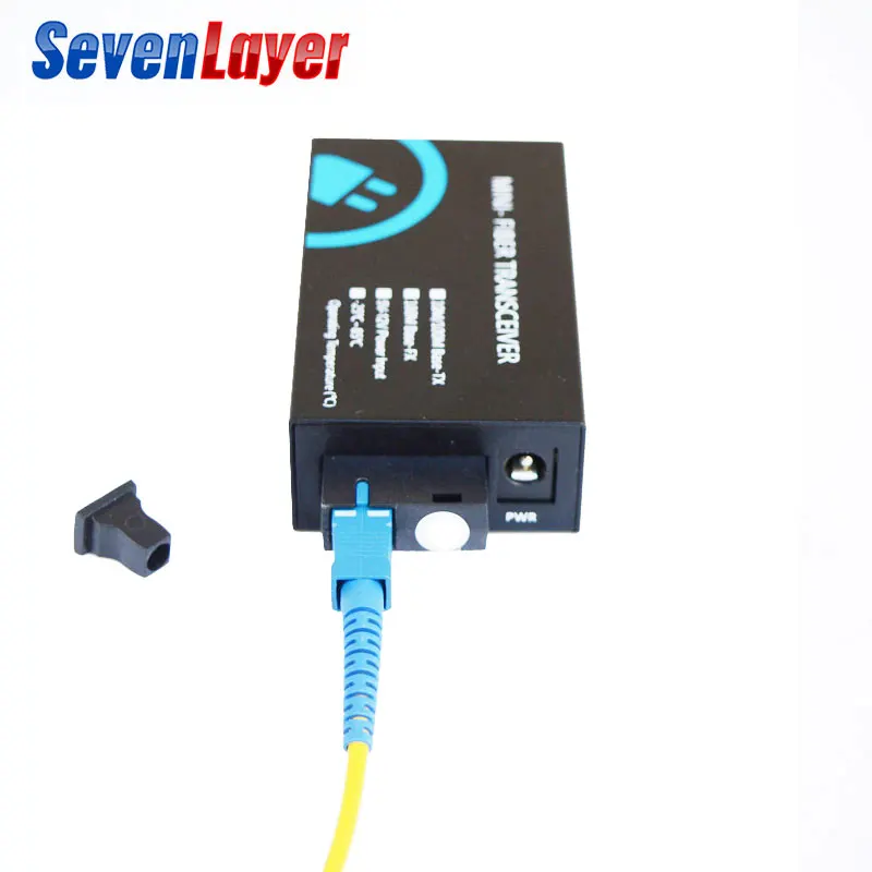 10/100 м 2 RJ45 1 SC быстрый Ethernet коммутатор конвертер мини волоконно-оптический медиа