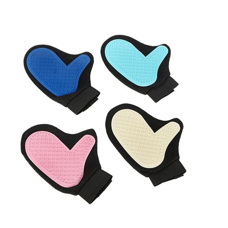 

Pet Cat Grooming Glove for Cats Wool Glove Pet Hair Deshedding Brush Comb Glove For Dog Cleaning Bath Massage Glove Accessories