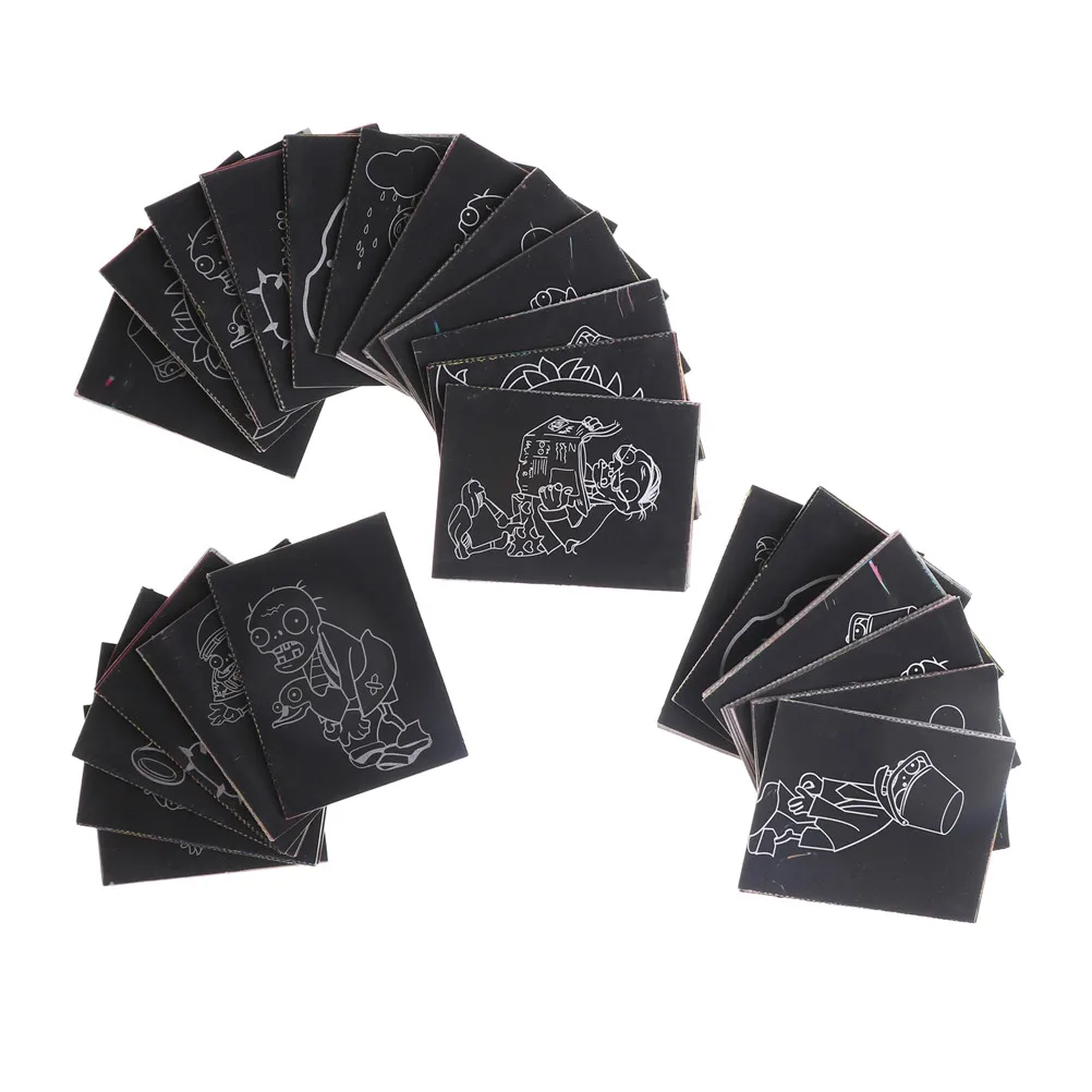 8 листов/упаковка картина детский набор для рисования скретч бумага красочная