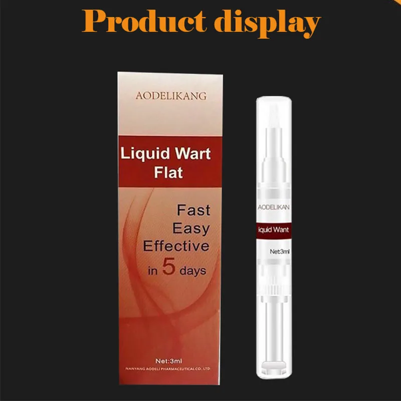 

Herbal Body Warts Treatment Skin Tag Mole Removal Pen Foot Corn Removal Plantar Genital Liquid Warts Flat Skin Repair Pen