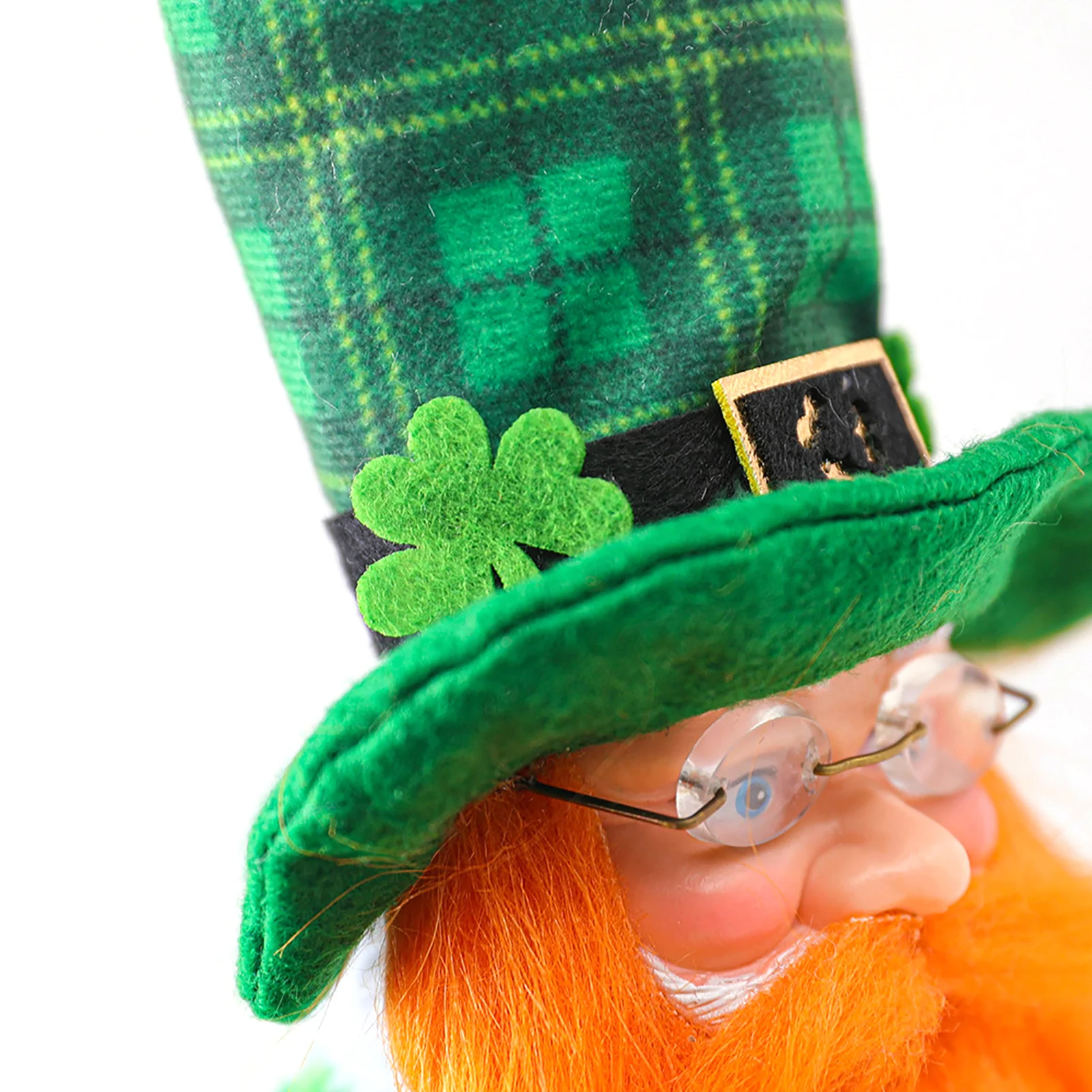 

St Patricks Day Old Man Doll Room Decor Plushie Party Decoration safe and non-toxic Ideal Decoration Ideal Gift Easy to Clean