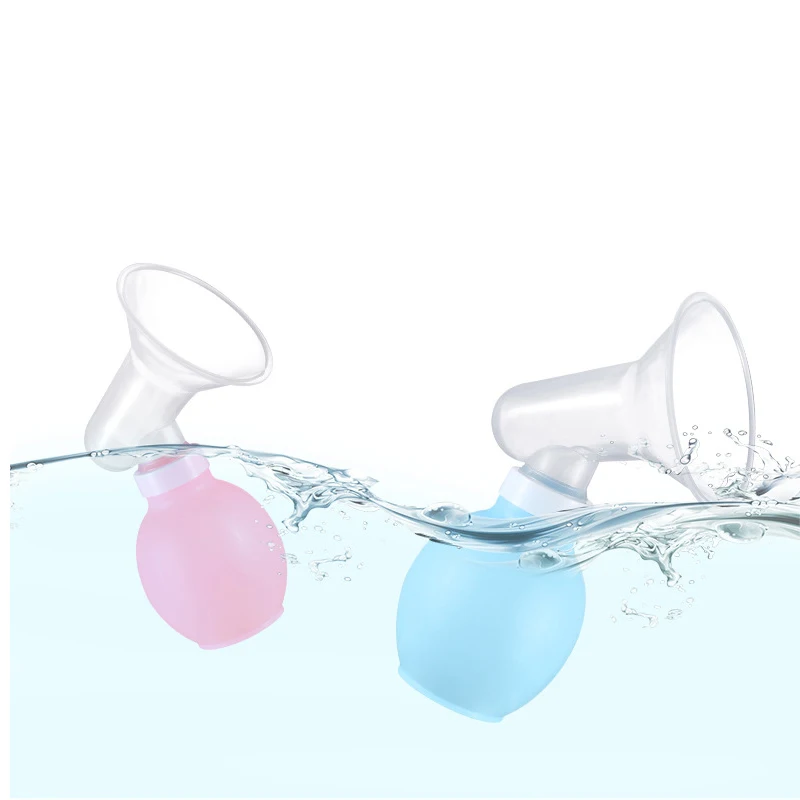 

Silicone Breastfeeding Manual Nursing Strong Suction Reliever Breast Pumps Feeding Milk Bottle Sucking Breast Milk Collector