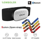 MEILAN монитор сердечного ритма нагрудный ремень GPS Bluetooth беспроводной упражнения пульсометр 4,0 ANT открытый фитнес датчик сердечного ритма