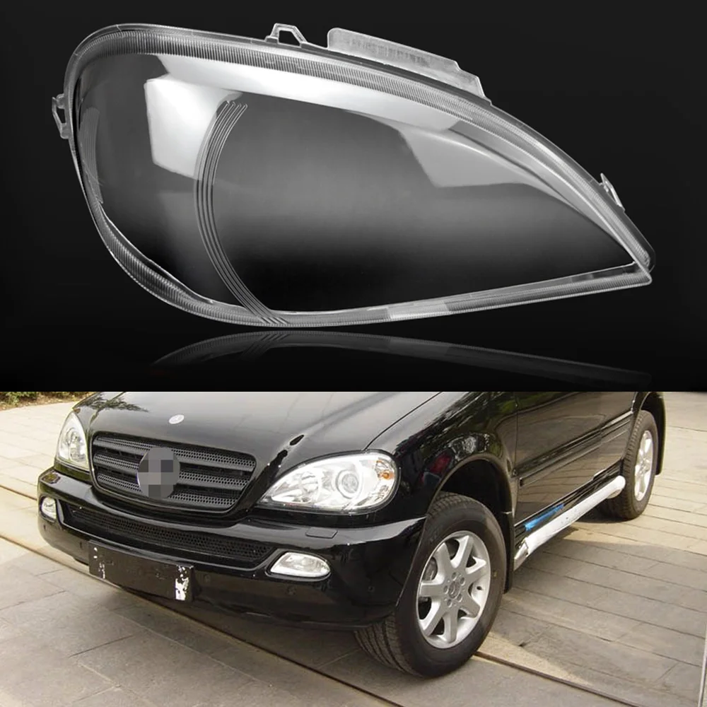 Для Mercedes-Benz W163 ML320 ML350 ML500 Автомобильная фара с прозрачными линзами