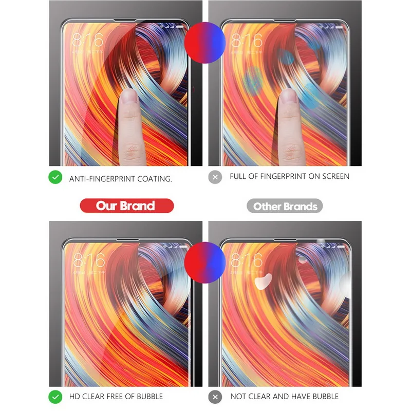 

3 Pcs Clear Tempered Glass Screen Film For Xiaomi Redmi Note 9 8 Pro 9S 8T 7 9A 9C 8A Redmi K20 Note 7 6 5 Pro Screen Protector