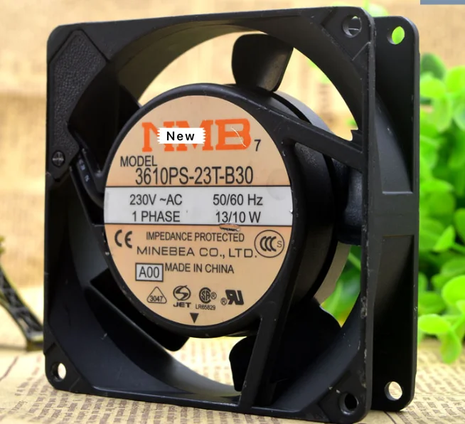 

New Japan for NMB 3610PS-23W-B30 230V 13W 9225 inverter cooling fan