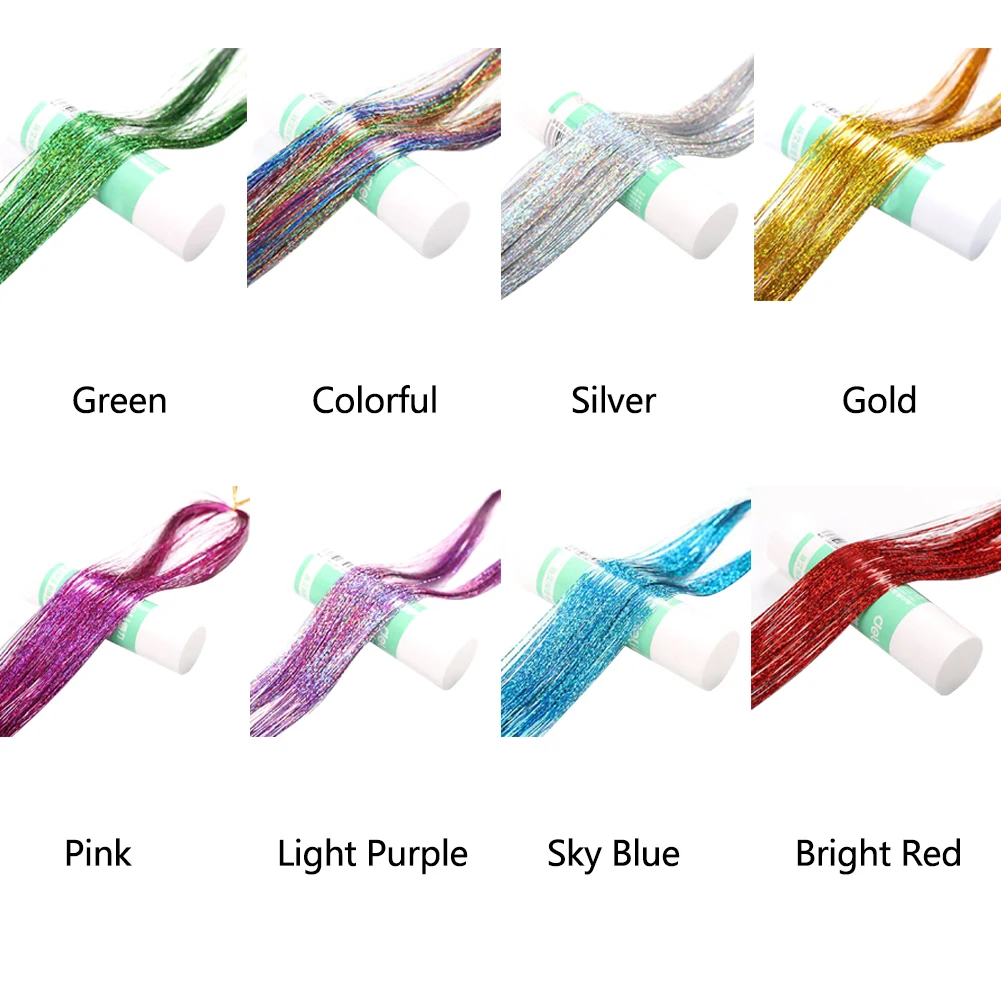 120 шт. модные аксессуары для салонов блестящие пряди женские наращивания волос