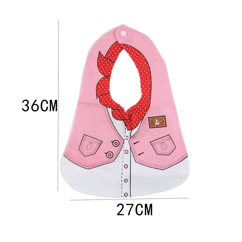 

2020 Cute Baby Bibs Toddler Cotton Long Apron Cartoon Print Waistcoat Children Feeding Smock Bib Baby Stuff