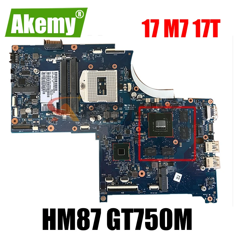 

Laptop Motherboard for HP ENVY QUAD TouchSmart 17 M7 17T 720267-501 HM87 GT750M 100% fully tested