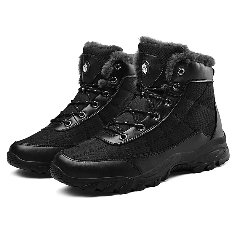 Мужские зимние ботинки MARSON Повседневная Уличная обувь зима 2019 мужские теплые