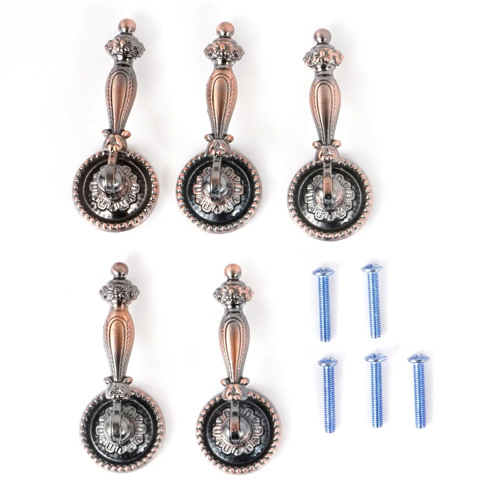 5 мебельной дверцы бронзовые ручки с капелькой слезинкой ручка ящика