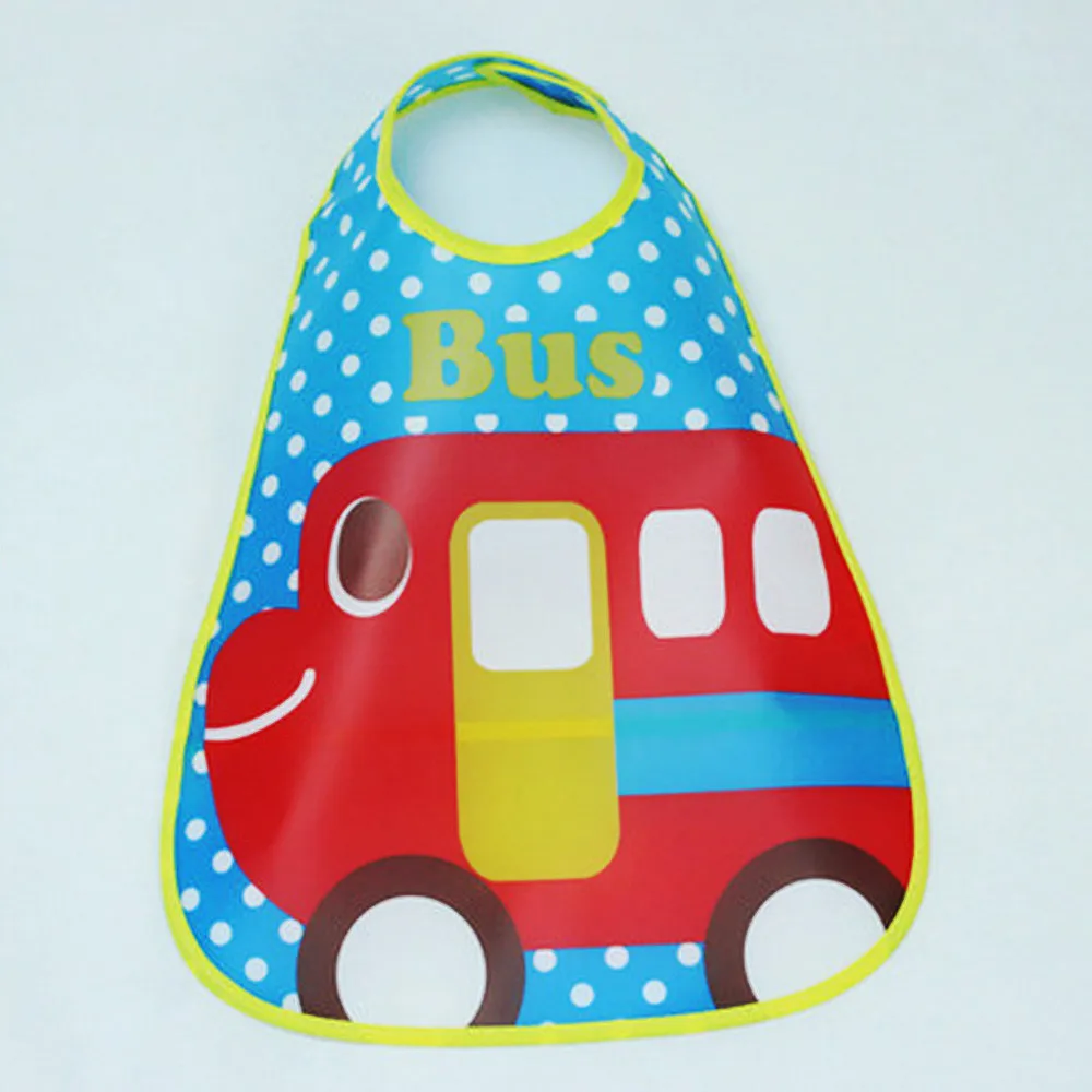 Регулируемый Водонепроницаемый мультфильм Животные рулон Слюнявчики с