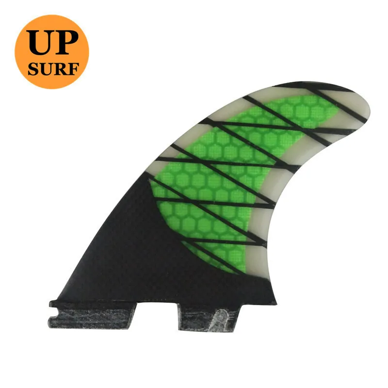 FCS II Углеродные плавники G5 + G3 три четыре для серфинга 5 плавников в наборе сотовые