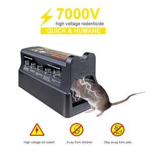 7000v electric shock mouse mice rat rodent trap cage killer zapper reject rejector for serious pest control eu us uk plug free global shipping