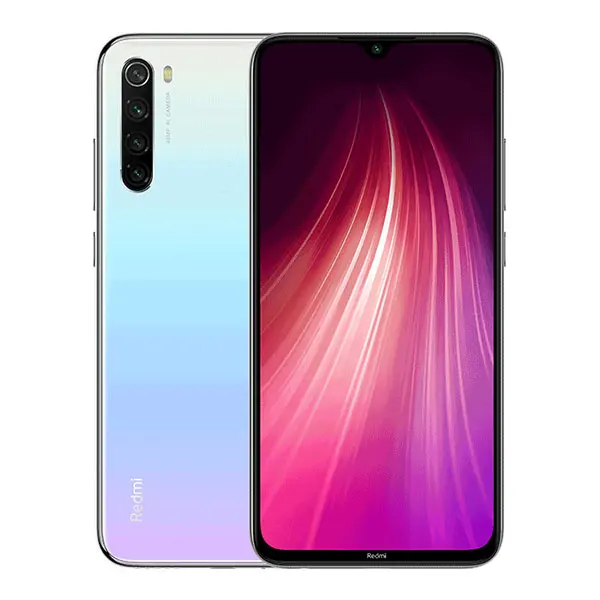 Note 8 White Xiaomi Redmi Note 8 с глобальной прошивкой, 4 ГБ, 64 ГБ, восьмиядерный смартфон Snapdragon 665, 6,3 дюйма, 48мп, четырехъярусная камера заднего вида, поддерживает зарядное устройство 18 Вт - Цвет: Note 8 White