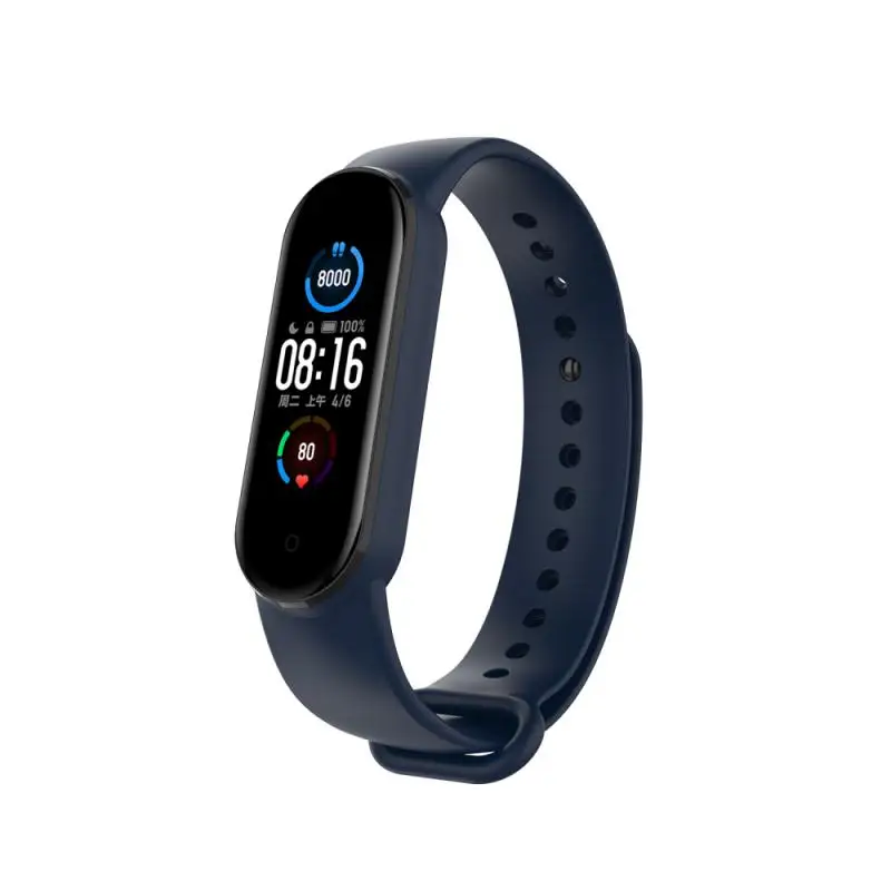 

Smart Band For Xiaomi Mi Band 5 Sport Strap Replacement Wristband Wrist Silicone TPU Wristband Watchband MiBand 5 Accessories