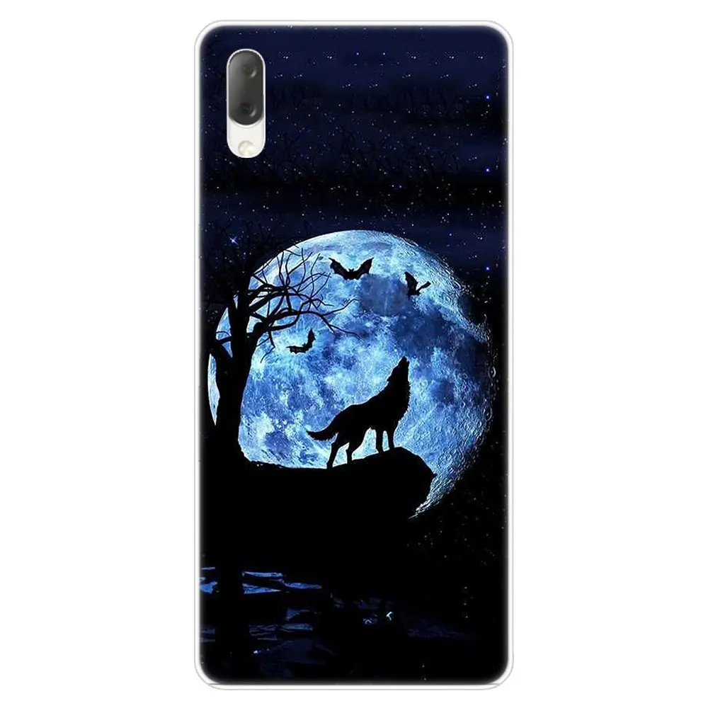 003 Животных "Волк" модная жесткий чехол для Sony Xperia L1 L2 L3 X XA XA1 XA2 XA3 ультра 10 плюс E5 XZ XZ1 XZ2 компактный XZ3 XZ5 2 20 крышка - Цвет: 003
