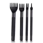 34 шт., инструменты для перфорации кожаных ремней