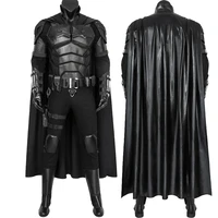 halloween superhero 2021 bat bruce wayne robert clothes cosplay costume adult battle suits outfit party full props suit
