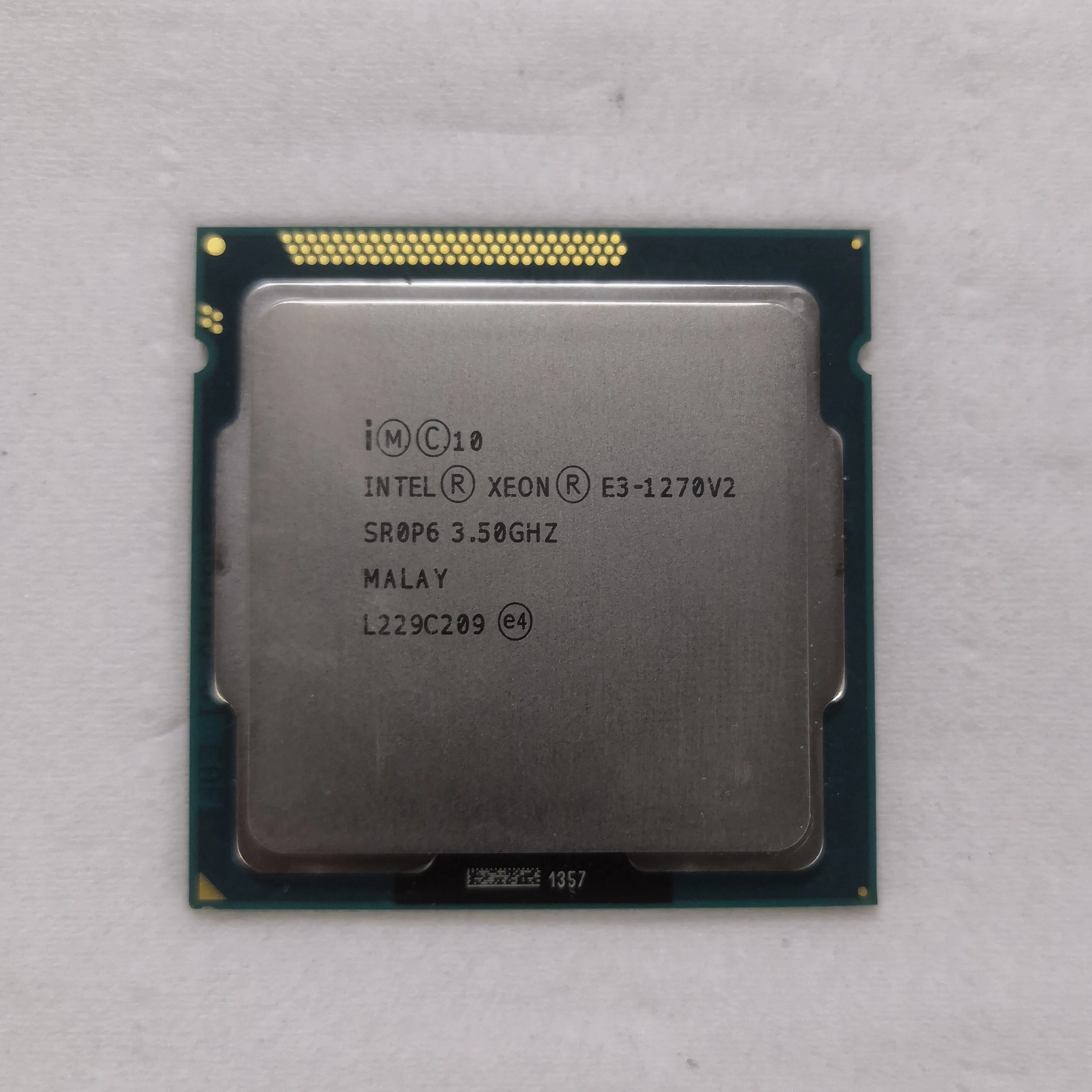 Intel Ксеон E3 1270 V2 SR0P6 3 5 ГГц LGA1155 8 МБ 4 ядра 1270V2 процессор de Процессор V2|Хранилища для