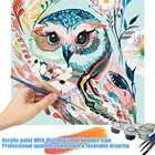 Набор для раскрашивания по номерам пейзажами, картина маслом для взрослых, наборы сделай сам, холщовая рамка, картина для раскрашивания по номерам, Декор # T2P