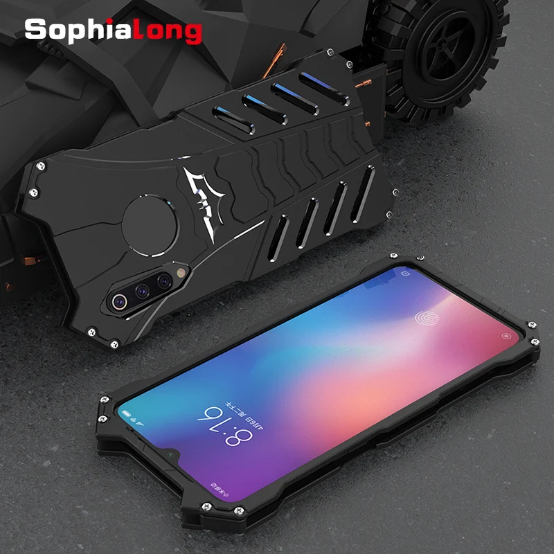 Чехол Xiomi Mi 8 Lite роскошный металлический чехол для телефона Xiaomi Explorer Mi8 SE Play чехлы