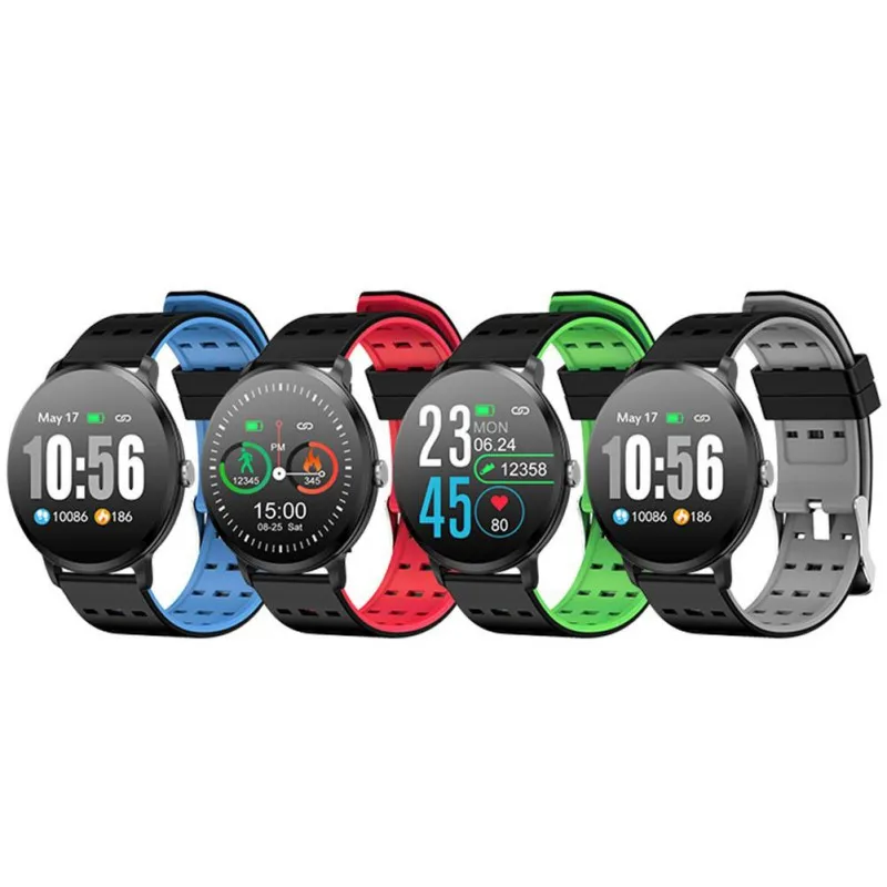 S80 четыре цвета Смарт-часы фитнес-контроль водонепроницаемый фитнес-трек