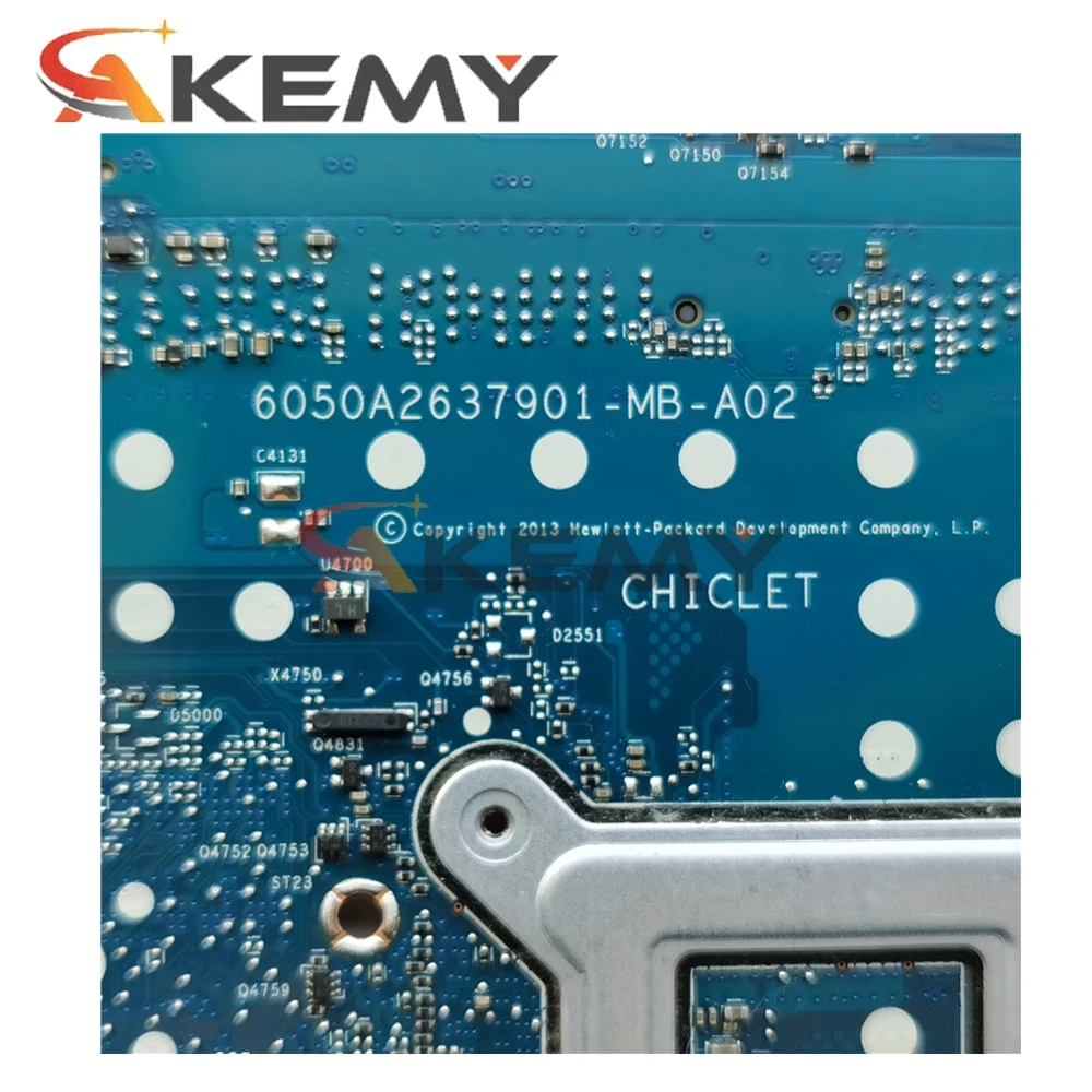 Для HP 840 G2 850 Материнская плата ноутбука 799511-001 799511-501 с SR23X i5-5300u Процессор