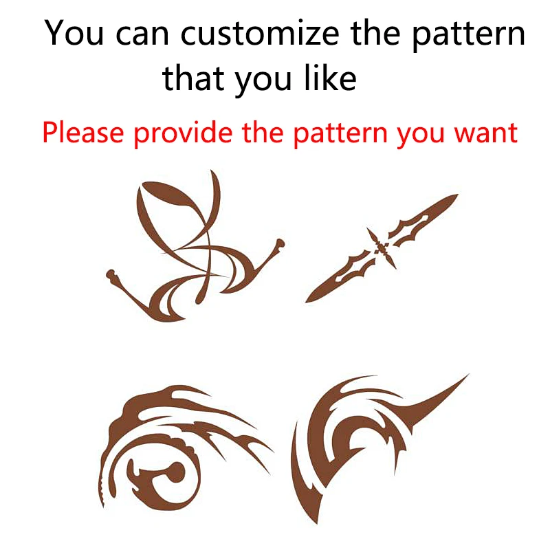 DIY-pattern Аниме Fate, кошелек, Saber Caster Rider, косплей, черный, длинный, короткий кошелек, кошелек для мужчин, мальчик, подарок, унисекс, модный кожаный кошелек для мужчин - Цвет: DIY-pattern