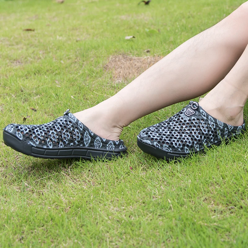 Original Classic Clogs Garden Flip Flops Water Shoes Men Summer Beach Aqua Slipper Outdoor Swimming Sandals Metallic | Спорт и